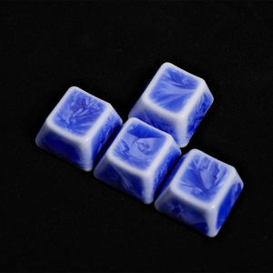 Teclas de Cerámica con Acabado Cristalino WASD Personalizables, Compatibles con Teclados Mecánicos Cherry MX - Product Image 2