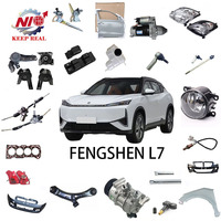 Pièces automobiles Nio pour DONGFENG FENGSHEN L7 Aeolus L7 : phares avant et arrière, feux arrière, pare-chocs, ailes, radiateur