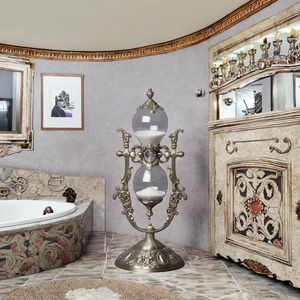 Reloj de Arena Giratorio Vintage de 15 Minutos, Temporizador de Arena, Diseño Art Deco, Lisaa Home, Decoración para Aniversario - Product Image 2