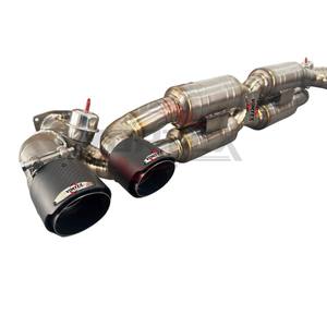 Échappement Catback Valvetronic en Titane Grade 5 Vortex pour PORSCHE 911 Carrera 991.2 3.0T Turbo S 2016-2025, Son Actif et Agressif - Product Image 6