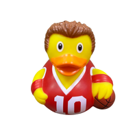 Personnalisable mignon canard en caoutchouc jouet de bain Mini plastique vinyle Anime Figure artisanat jouets pour l'heure du bain amusant