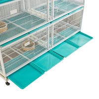 Cage d'élevage de Pigeon de course réglable appariement nichoir pour Pigeons volants pour Pigeon Coop et soins de nichoir