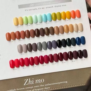 Wholesale Custom 80-color New Commonly Used Color <b>Nail</b> <b>Gel</b> <b>Set</b> with Display Board and UV <b>Nail</b> <b>Gel</b> - Product Image 6