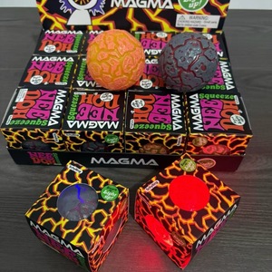 Venta al por mayor: Bola sensorial luminosa NeeDoh Magma Meteor con textura de lava, juguete antiestrés para niños y adultos - Product Image 4