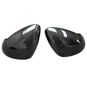 Cubierta de Espejo Lateral Derecho de Fibra de Carbono Seca (Repuesto) para Carrera 991 2012-2018, Color Negro - Product Image 1