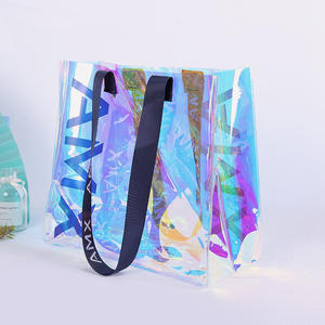 Nuevo diseño de moda logotipo personalizado bolsa de PVC bolsa de compras impermeable - Product Image 2