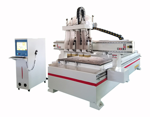 1325 Router <span class=keywords><strong>CNC</strong></span> multiproceso de 4 husillos y 3 ejes con servomotor LNC, máquina de corte automática, bomba de rodamientos Gear <span class=keywords><strong>Mach3</strong></span> para - Product Image 2