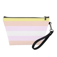 Pochette de voyage personnalisée pour cosmétiques, imprimée UV, motif arc-en-ciel gay, pour voyages d'affaires, organisation de la coiffeuse et vente en gros