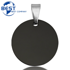 2023 Promotion personnalisée collier gravure Laser <span class=keywords><strong>Code</strong></span> Logo métal nom/identification/animaux domestiques chien étiquette - Product Image 2