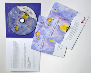 Emballage de duplication de disque VCD/disk en carton écologique personnalisé fabriqué au Fujian, design unique et spécial, style portefeuille - Product Image 5