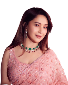 ชุดส่าหรีจอร์เจตต์สไตล์อินเดียบอลลีวูดสุดหรูหรา ขายดีที่สุด เหมาะสำหรับงานแต่งงาน งานปาร์ตี้ ใส่ได้ทั้งฤดูร้อนและฤดูหนาว พร้อมเสื้อคลุมทันสมัย - Product Image 2