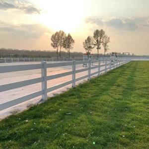 <span class=keywords><strong>Panneaux</strong></span> de clôture élégants en vinyle PVC blanc pour chevaux, vente en gros - Product Image 2