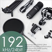 Microphone USB filaire de haute qualité, neuf, avec microphone à condensateur de haute qualité