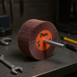 Ttake Abrasive Cloth Flap <b>Wheel</b> 25x10 Mm With Shank For <b>Grinding</b> And Polishing - Product Image 3