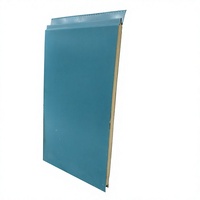 Panneau extérieur isolant thermique en polyuréthane avec plaque métallique gravée pour chambre froide et hôtel, résistant au feu et à l'eau, écologique