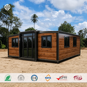 <span class=keywords><strong>Casa</strong></span> Container Espandibile, Villa Mobile Prefabbricata Modulare, Struttura in Acciaio Isolata, Impermeabile e Durevole per Uso Residenziale - Product Image 1