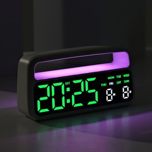 New Atmosphere Lamp Home Decoration Multi-Function Electronic LED Alarm <strong>Clock</strong> <strong>Bedside</strong> 5520 - Product Image 4