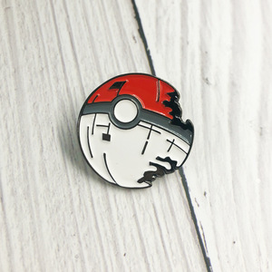 Hot Day Date En Gros Dessin Animé Mignon Étoile De La Mort Édition Fée Boule En Métal Broche Badge Émail Épinglettes - Product Image 6