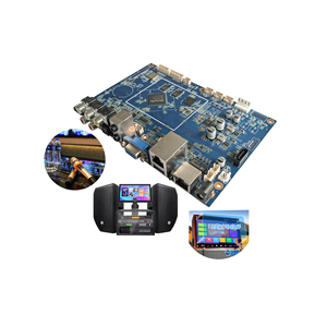 เมนบอร์ดเครื่องเล่น Android TV RK3568 SATA3.0 รองรับจอภาพคู่ - Product Image 4