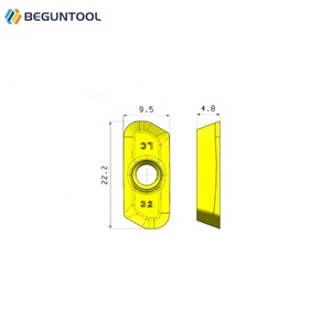 كربيد الطحن إدراج BDMT BDMT11T308ER T490 LNHT RCKT RCKT 10T3MO 1204MO XDHT أدوات طحن الوجه - Product Image 5