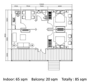 Construcción <span class=keywords><strong>Inmobiliaria</strong></span> Chalet En Bois Habitation Casa prefabricada Casa de madera con cocina Baño para vivir - Product Image 2