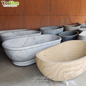 <span class=keywords><strong>Baignoire</strong></span> en <span class=keywords><strong>pierre</strong></span> de marbre naturelle sculptée à la main, livraison gratuite - Product Image 6