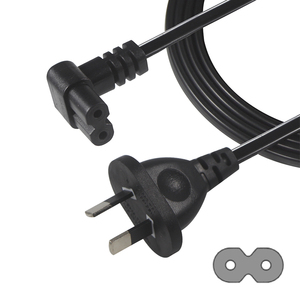 Cable de suministro de energía para ordenador portátil, Cable de alimentación SAA/2 a C7 de 5 pies, compatible con IEC-C7 australiana, modelo 8 - Product Image 5
