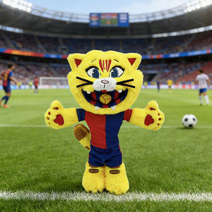 Peluche Personalizado del Mascota del FC Barcelona, Tigre, Peluche Perfecto para Fanáticos del Fútbol, Peluche de Gato - Product Image 6