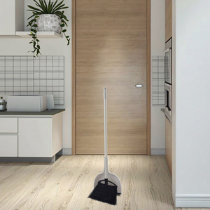 家庭用ほうき & ダストパンセット,プラスチック製ほうき & PP & PETプラスチック製ほうきファイバーヘッドハンドル - Product Image 4