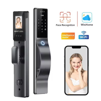 Nueva Cerradura Digital Electrónica Automática, Cerradura Inteligente con WIFI, APP, Huella Dactilar, Tarjeta, Reconocimiento Facial 3D