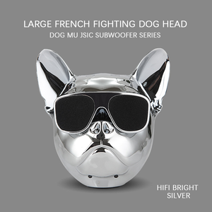 Mini Bulldog Loa di động BT loa stereo cá nhân mát nghệ thuật mini bluetooth Loa - Product Image 5