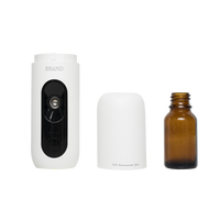 Diffuseur d'arômes ultrasonique SCENTA avec logo personnalisé pour la maison, machine à parfum à brancher sur prise murale, vaporisateur automatique, machine électrique pour rafraîchir l'air, hôtel