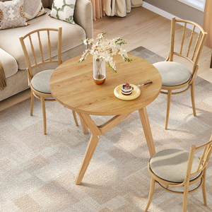 Round 2 In 1 Transformer Coffee <b>Table</b> Adjustable Height Solid Wood 16 5 To 29 5 Inches For Living Room - Product Image 4