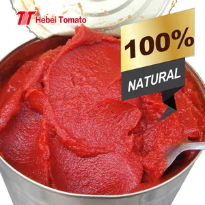 Easy open tomato paste sauce in 70 gram 210 gram 2200 gram sizes from the popular supplier who has rich experience