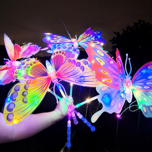 Varita Mágica Luminosa con Proyección Musical de Dibujos Animados, Juguete Electrónico de Plástico con Diseño de Molino de Viento Brillante - Product Image 3