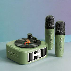 Classic Retro <b>Wireless</b> BT Speakers Stereo Heavy FM USB Flash Drive TF Hands-free Portable Mini Player Machine - Product Image 1