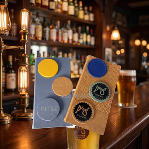 Porte-documents A4 en cuir personnalisable de qualité supérieure avec support amovible et détails en bois durables pour hôtels et restaurants - Product Image 2