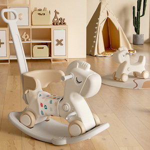 Petite peluche d'intérieur pour la maternelle Jouet à chevaucher Jouets pour bébé et enfant Cheval à bascule <span class=keywords><strong>Fantastique</strong></span> populaire en forme d'animal Cavalier - Product Image 6