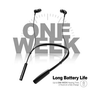 JINGHAO เครื่องช่วยฟังไร้สาย,เพื่อช่วยดูทีวีหูฟังแบบคล้องคอสำหรับผู้สูงอายุ - Product Image 5