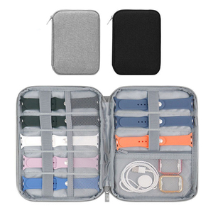 กระเป๋าซิปแบบพกพากระเป๋าเก็บดิจิตอลสำหรับอุปกรณ์อิเล็กทรอนิกส์<span class=keywords><strong>สาย</strong></span>นาฬิกาอุปกรณ์จัดระเบียบสายนาฬิกาอุปกรณ์เสริมเทคโนโลยีกันน้ำ - Product Image 4
