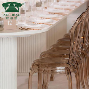 Wedding Furniture Banquet Belle Epoque <b>Clear</b> Princess <b>Chair</b> - Product Image 6