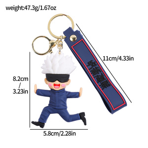 พว<span class=keywords><strong>ง</strong></span>กุญแจรูปการ์ตูน 3 มิติ 100 แบบ สไตล์มัง<span class=keywords><strong>ง</strong></span>ะญี่ปุ่น วันพีซ ดราก้อนบอล ซุนโกคู โกโจ ซาโตรุ ลูฟี่ มิกุ อนิเมะ - Product Image 6