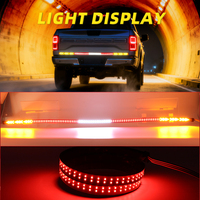 Nouvelles bandes lumineuses LED pour roues, accessoires de voiture, kit de bandes lumineuses sous le châssis avec faisceau pour camion, lumière d'avertissement stroboscopique