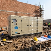 Geräuscharmer 15kVA 20kVA 30kVA Einphasiger 220V Heim-Notstrom-Dieselgenerator mit Motor