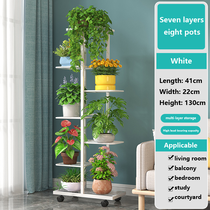 Blanc sept couches et huit roues