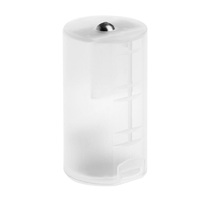 Adaptateur de convertisseur pour batterie, 2 tailles AA à D, excellente qualité, boîtier en plastique, nouveau