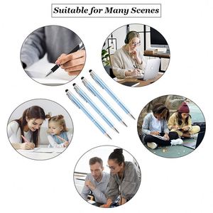 Bolígrafo Metálico Promocional al por Mayor a Precio Económico, Bolígrafo Metálico Delgado con Logotipo Personalizado, Bolígrafo Metálico con Punta Táctil para Hotel - Product Image 5