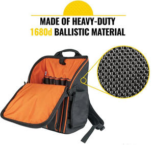 Mochila Organizadora de Herramientas para Electricistas e Ingenieros, de Gran Capacidad, Resistente y Duradera, Fabricada por BSCI - Product Image 3