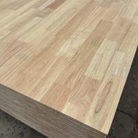 Panneau en bois de caoutchouc de qualité structurelle à joint en os, bois à haute résistance pour plateforme de stockage en mezzanine et cadre de lit mezzanine
