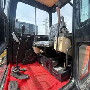 Excavatrice sur chenilles hydraulique Doosan DH55 d'occasion, moteur diesel de 5 tonnes, pompe de haute qualité, châssis de piste, système moteur pour travaux de construction - Product Image 6